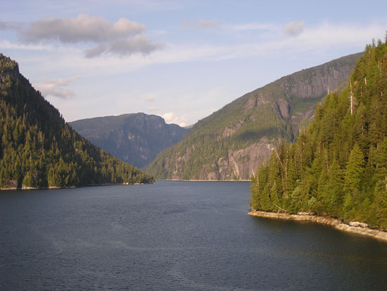 Entering Misty Fjord