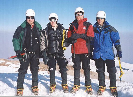 On the Summit - Zac, Don, Don, Luke