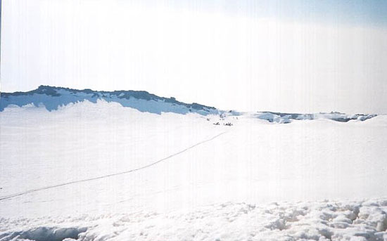 Rainer Summit Crater