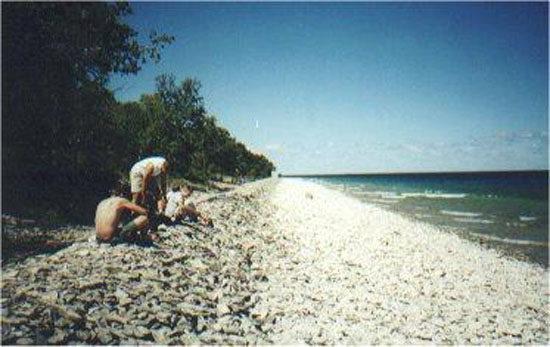 Coast of Lake Huron