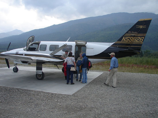 Plane for Arctic Circle