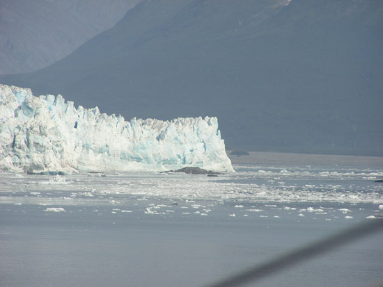 End of Hubbard Glacier