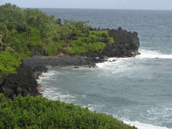 Waianapanapa shoreline