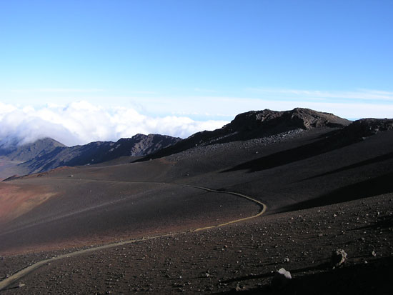 Horse Trail in Haleakala