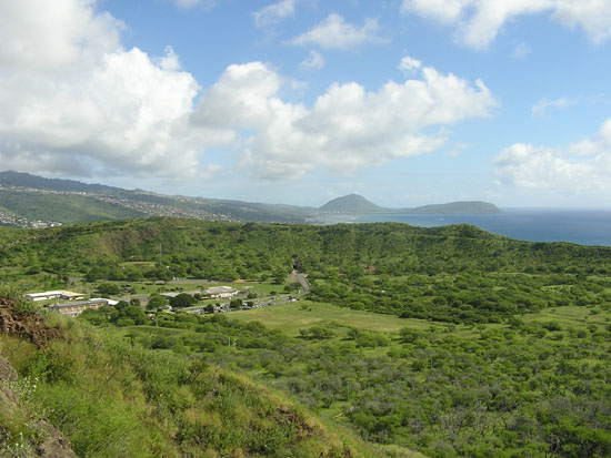 Inside Diamond Head