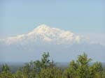 Hotel view of Mt. Mckinley